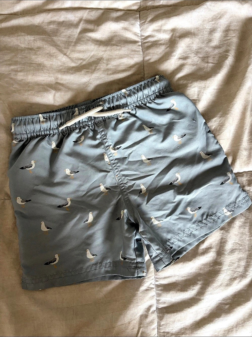 Little Planet by Carter's Toddler Boy Recycled Seagull-Print Swim Trunks